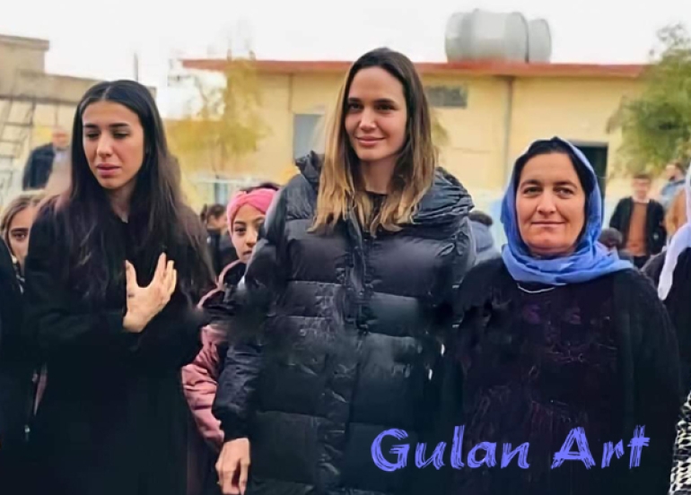 ئەنجلینا جولی سەردانی شەنگال دەكات