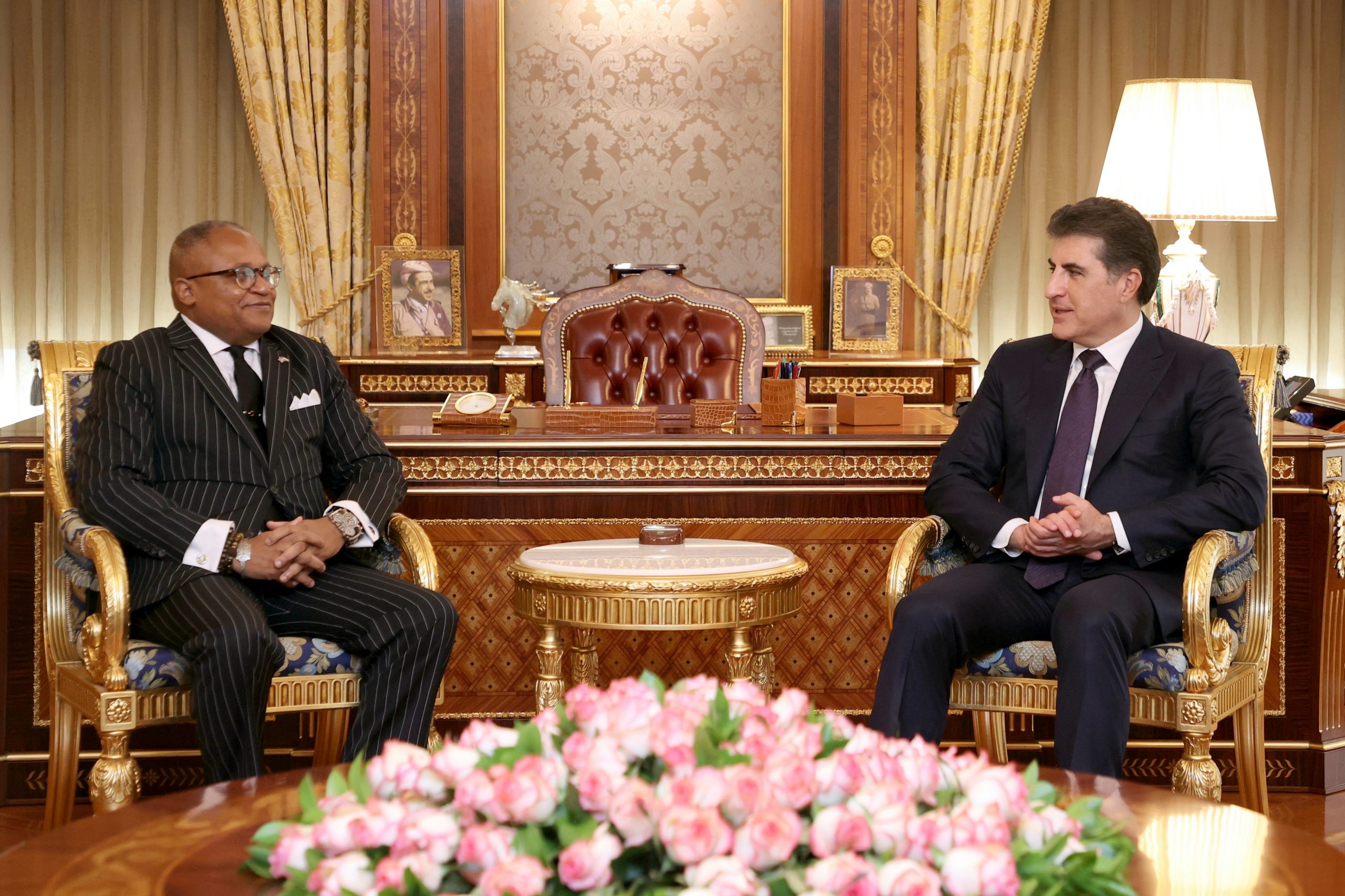 President Nechirvan Barzani receives US Consul General
