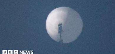 China urges calm over 'spy' balloon in US airspace