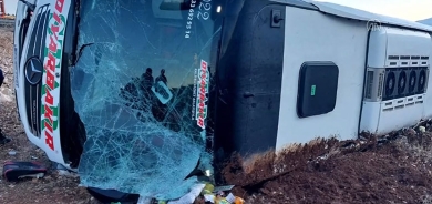 Otobuseke Diyarbekirê qeza kir: 8 mirî û 35 birîndar