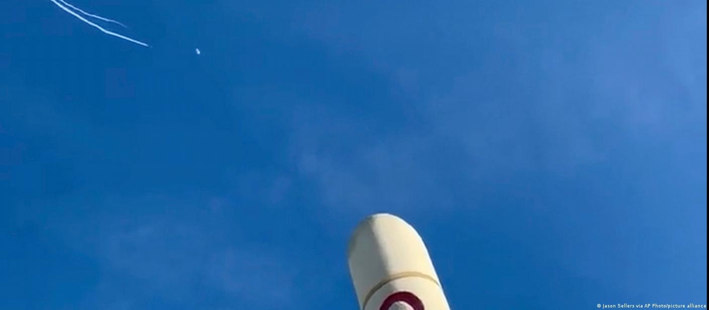 US shoots down Chinese 'spy balloon' off S. Carolina coast