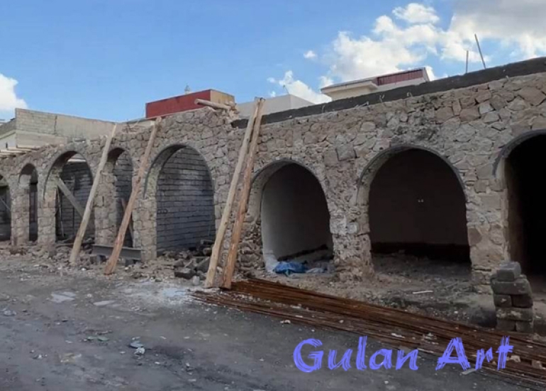 لە زاخۆ بازاڕێكی كۆن نوێ دەكرێتەوە