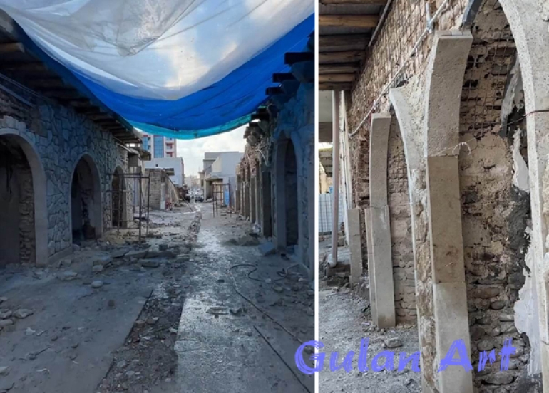 لە زاخۆ بازاڕێكی كۆن نوێ دەكرێتەوە