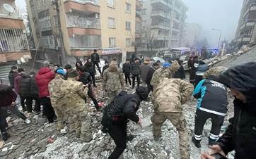 Li Mereş-Elbistanê bi hêza 7.6 pileyan erdhejeke nû çêbû