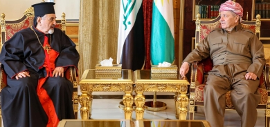 الرئيس بارزاني يرحب بوفد رفيع للكنيسة السريانية الكاثوليكية في العالم