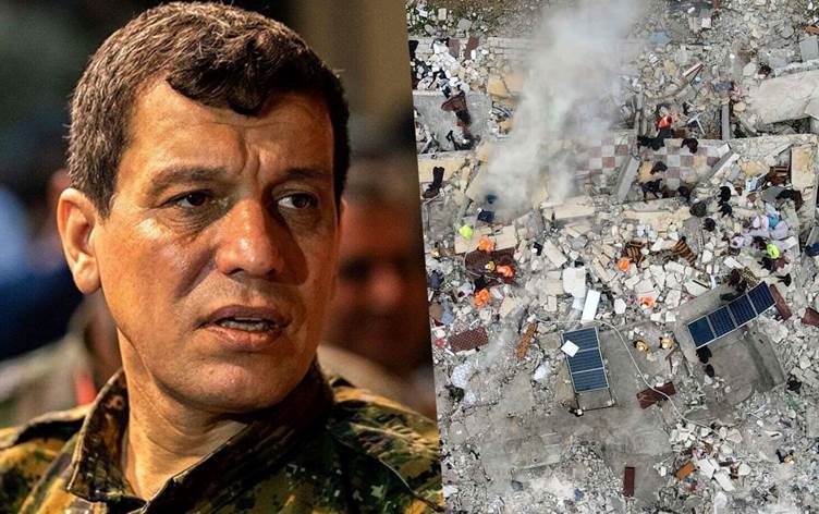 Mazlûm Ebdî bo erdheja Mereşê: Em ji bo alîkariyê amade ne