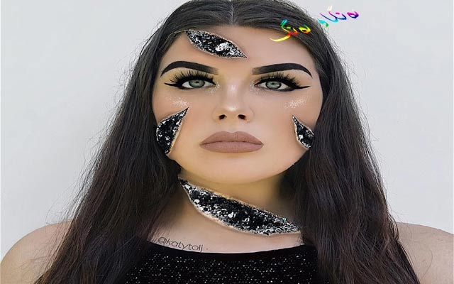 ماكیاژ بە وردە موروو و بەرد