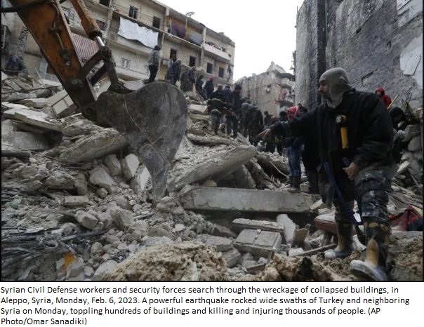 Quake deaths pass 5,000 as Turkey, Syria seek survivors