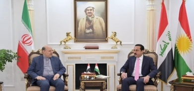 بحثا الحركة التجارية والاقتصادية عبر منفذ حاج عمران.. محافظ العاصمة أربيل يستقبل القنصل العام الإيراني