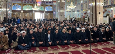 Bi beşdariya hezaran welatiyan nimêja miriyan bo giyanê qurbaniyên erdhejê hate kirin