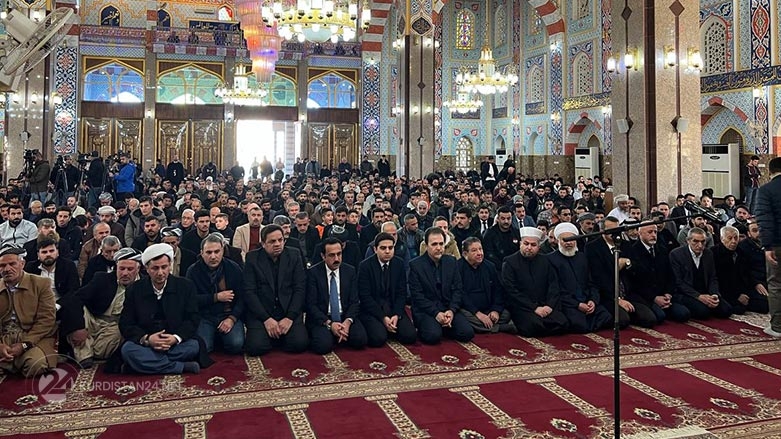 Bi beşdariya hezaran welatiyan nimêja miriyan bo giyanê qurbaniyên erdhejê hate kirin