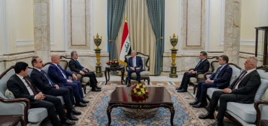 الرئيس العراقي يؤكد أهمية التشاور بين أربيل وبغداد للوصول إلى حلول جذرية في إطار الدستور