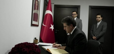 نيجيرفان بارزاني يشارك في مراسم عزاء ضحايا الزلزال بأربيل