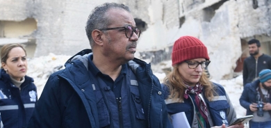 Rêvebirê Giştî yê WHO bi firokeyeke alîkariyan gihîşt Helebê