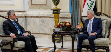 Serokkomarê Iraqê û şanda Herêma Kurdistanê civiyan