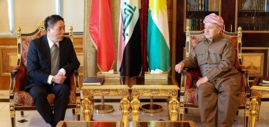 Serok Barzanî li gel şandeke partiya komonîst ya Çînê civiya