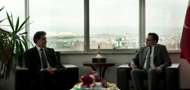 President Nechirvan Barzani attends a reception honoring earthquake victims