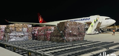 هێڵی ئاسمانی تورکیا هاوکاری مرۆیی لە قەتەرەوە بۆ توركیا گواستەوە