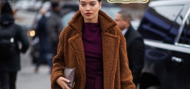 رەنگی قاوەیی و نمرەكانی بۆ جلی كەشی سەرما