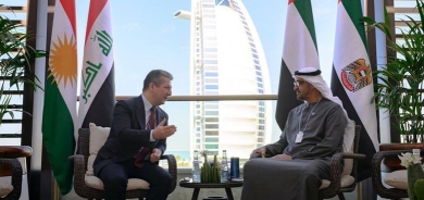 Mesrûr Barzanî û Şêx Mihemed Bin Zayid tekeziyê li bihêzkirina pêwendiyên Herêma Kurdistanê û Îmaratê dikin