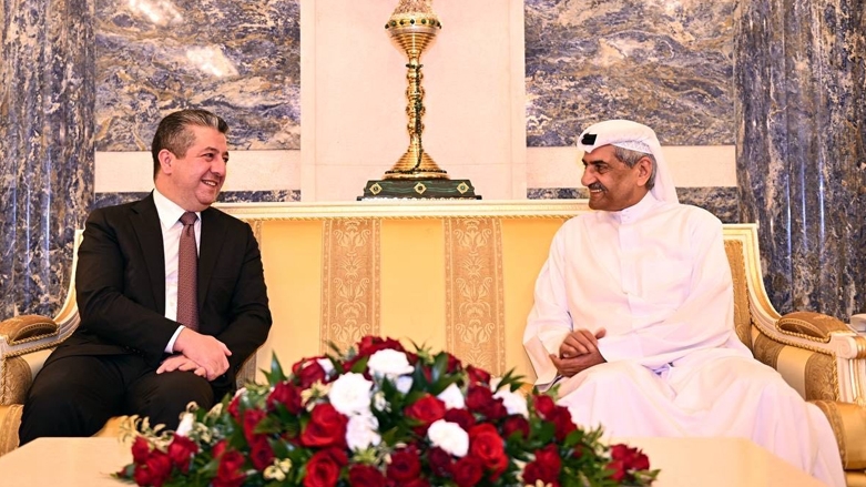 مسرور بارزاني وحاكم الفجيرة يبحثان الارتقاء بالعلاقات بين إقليم كوردستان والإمارات