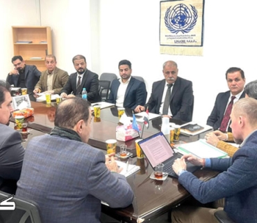 له كه‌ركوك  شاندی پارتی دیموكراتی كوردستان  به‌شداری كۆبوونه‌وه‌ی یۆنامی كرد