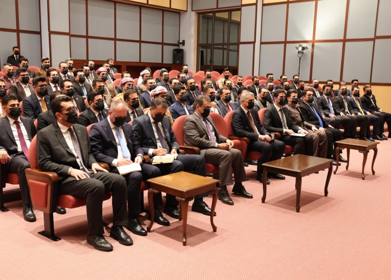 سەرۆک بارزانی لەگەڵ سەرکردایەتیی هەردوو ڕێکخراوی یەکێتیی قوتابیان و یەکێتیی لاوانی دیموکراتی کوردستان کۆبۆوە