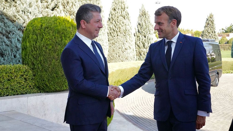 مسرور بارزاني يلتقي ايمانويل ماكرون اليوم