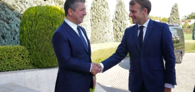 Serokwezîrê Herêma Kurdistanê bi Serokomarê Fransa re dicive