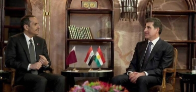 نيجيرفان بارزاني ووزير خارجية قطر يؤكدان أهمية حل مشاكل المنطقة سلمياً