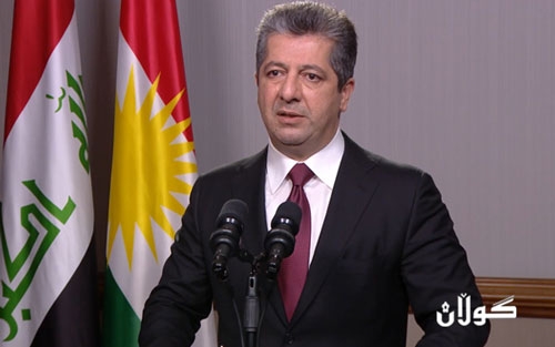 مسرور بارزاني يعود إلى أربيل بعد مشاركته في 