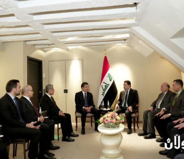 سه‌رۆك نێچيرڤان بارزانى له‌گه‌ڵ سه‌رۆك وه‌زيران ئه‌لسوودانى كۆبووه‌وه‌