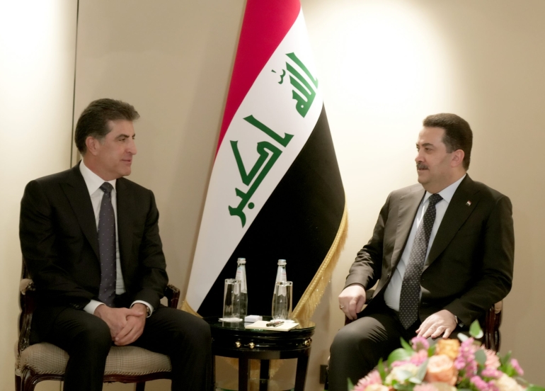 سه‌رۆك نێچيرڤان بارزانى له‌گه‌ڵ سه‌رۆك وه‌زيران ئه‌لسوودانى كۆبووه‌وه‌