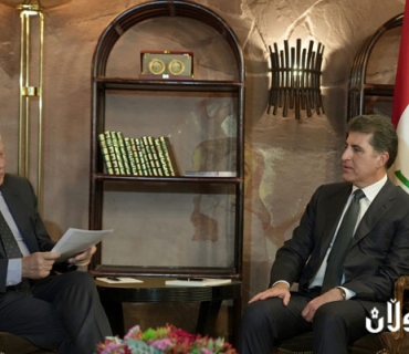 سه‌رۆك نێچيرڤان بارزانى له‌گه‌ڵ جێگرى سه‌رۆكى كۆمسيۆنى يه‌كێتيى ئه‌ورووپا كۆبووه‌وه‌