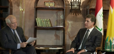 سه‌رۆك نێچيرڤان بارزانى له‌گه‌ڵ جێگرى سه‌رۆكى كۆمسيۆنى يه‌كێتيى ئه‌ورووپا كۆبووه‌وه‌