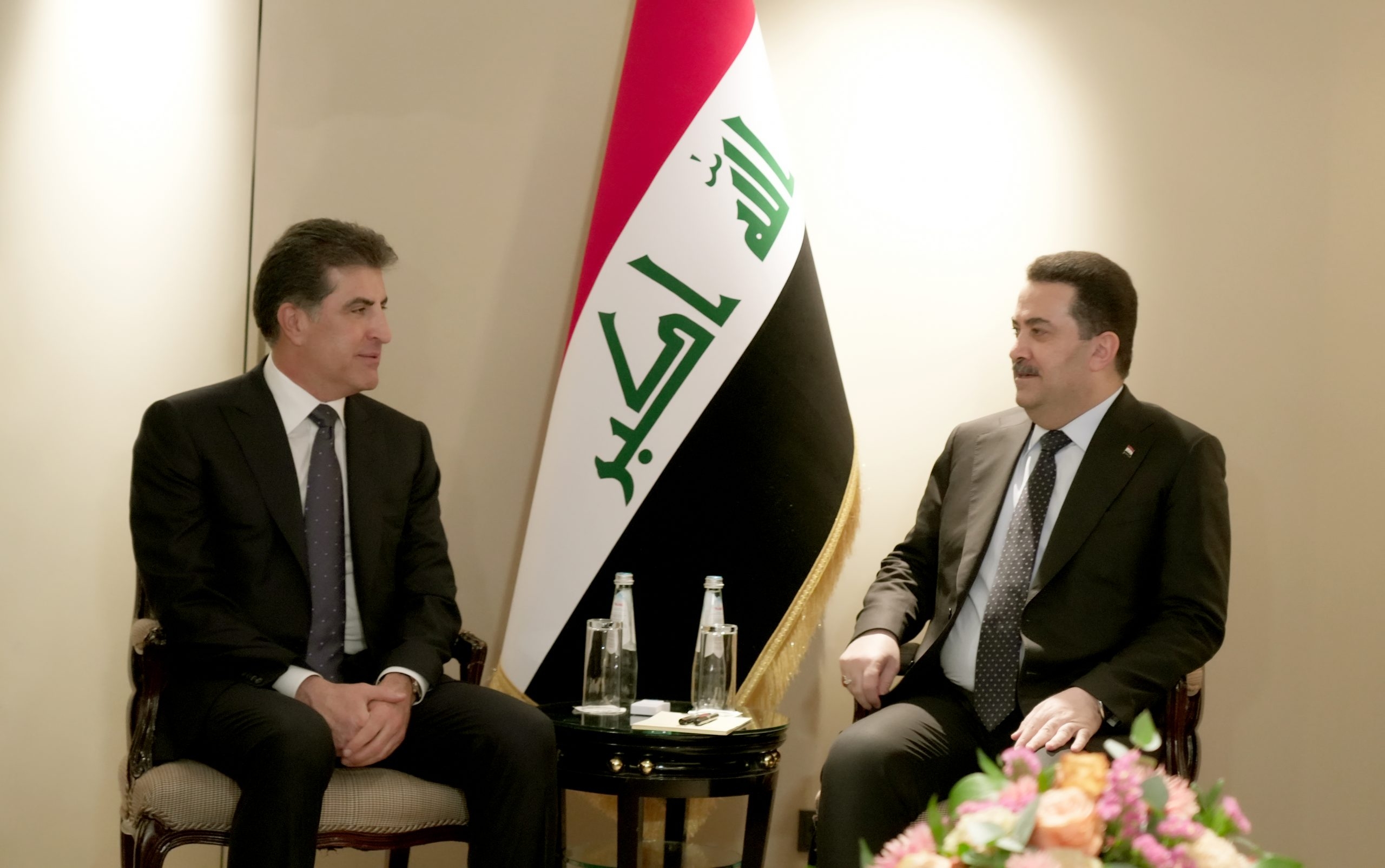 President Nechirvan Barzani meets with Prime Minister al-Sudani in Germany