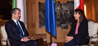 Prime Minister Barzani meets with the Mayor of Paris