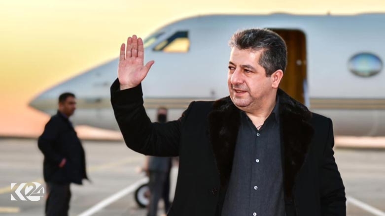 Mesrûr Barzanî piştî beşdarbûna di “Lûtkeya Dubay” û hevdîtina bi Macron re vegeriya Hewlêrê