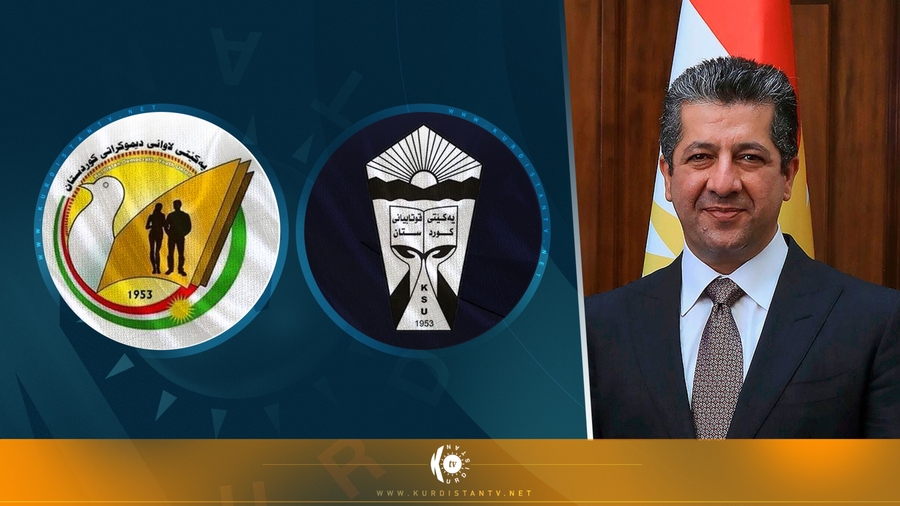 Mesrûr Barzanî hêviya serkeftinê bo yekîtiyên ciwan û xwendekarên Kurdistanê dixwaze