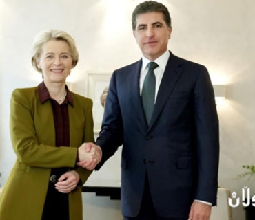 سـه‌رۆكـى هه‌رێمى كوردستان له‌گه‌ڵ سه‌رۆكى كۆمسيۆنى ئه‌ورووپا كۆبووه‌وه‌