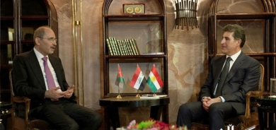 سه‌رۆكى هه‌رێم ، نێچيرڤان بارزانى  له‌گه‌ڵ وه‌زيرى ده‌ره‌وه‌ى ئوردن كۆبووه‌وه‌