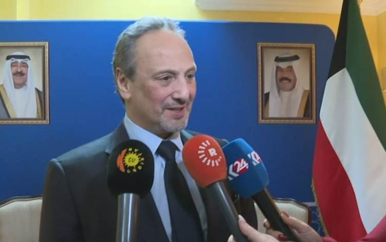 وزير خارجية الكويت : سننمّي علاقاتنا مع إقليم كوردستان