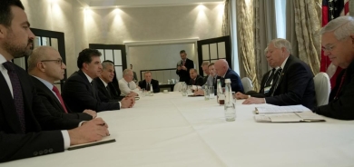 President Nechirvan Barzani meets with a US Congressional delegation