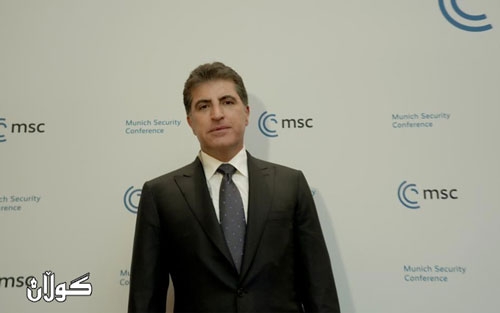 كارنامه‌ى سه‌رۆك نێچرڤان بارزانى له‌ كۆنفرانسى ئاسايشى ميونشن كۆتايى هات