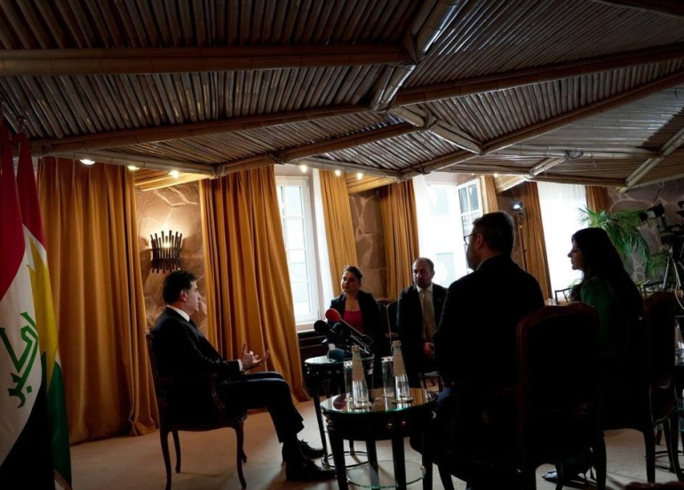 سه‌رۆك نێچيرڤان بارزانى: كۆمه‌ڵگه‌ى نێوده‌وڵه‌تى ده‌يه‌وێت هاوكاريى هه‌ولێر و به‌غدا بكات بۆ چاره‌سه‌ركردنى كێشه‌كانيان