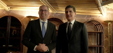 سه‌رۆكى هه‌رێمى كوردستان له‌گه‌ڵ وەزیری دەوڵەت بۆ هەماهەنگيی ئابووری و پەرەپێدانى ئه‌ڵمانيا كۆبووه‌وه‌