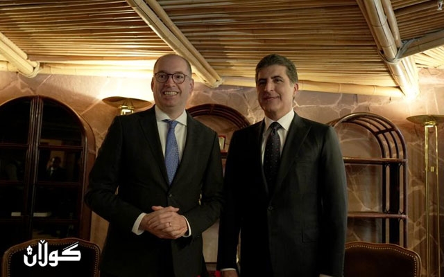 سه‌رۆكى هه‌رێمى كوردستان له‌گه‌ڵ وەزیری دەوڵەت بۆ هەماهەنگيی ئابووری و پەرەپێدانى ئه‌ڵمانيا كۆبووه‌وه‌