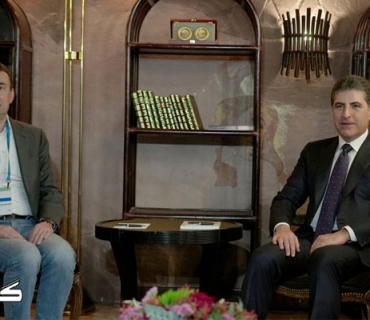 نــێچـيرڤان بارزانى له‌گه‌ڵ شاندێكى په‌رله‌مانى ئه‌ڵمانيا كۆبووه‌وه‌