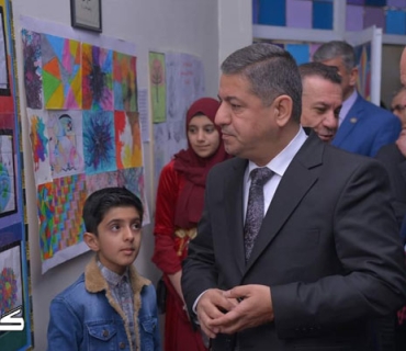 پێشانگای شێوەکاری بۆ قوتابخانە ئامادەییەکانی دەشتی هەولێر کرایەوە