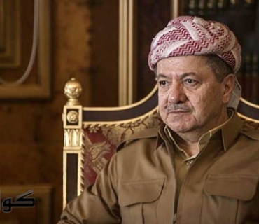 پـەیامی سەرەخۆشیی سەرۆک بارزانی بۆ خوسرەو جاف